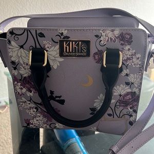 Kiki’s delivery service purple cross body bag